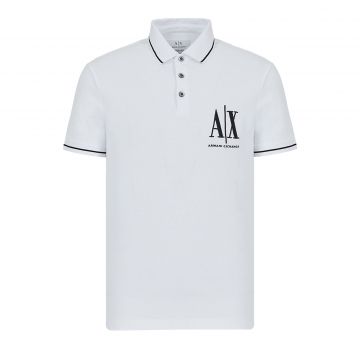 Icon project cotton piqué polo shirt l