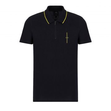 Organic Cotton Piquet Polo Shirt L