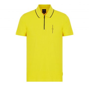 Organic Cotton Piquet Polo Shirt M