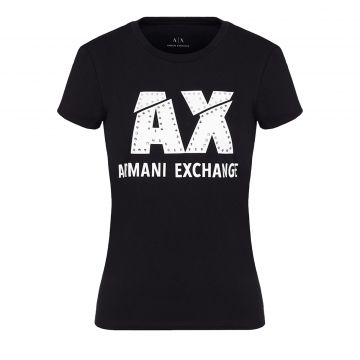 Slim fit logo print t-shirt xs