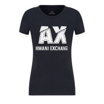 Slim fit logo print t-shirt xs