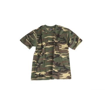 TRICOU CU MANE SCURTA PT. COPII - WOODLAND