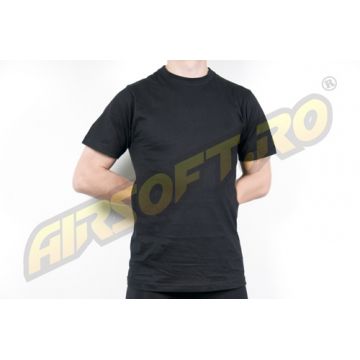 TRICOU CU MANECA SCURTA NEGRU