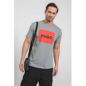 Tricou regular fit cu imprimeu logo Dulive