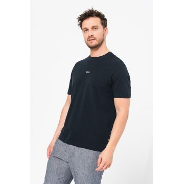 Tricou relaxed fit cu decolteu la baza gatului Chup