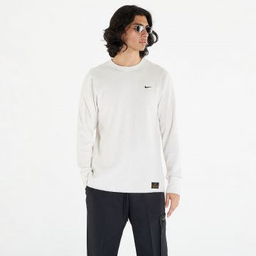 Tricou Nike Life Men's Long Sleeve Heavyweight Waffle Top Phantom/ Light Iron Ore/ Black