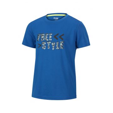 Tricou cu imprimeu text Funkt