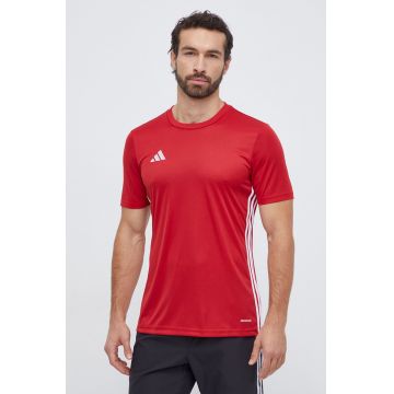 adidas Performance tricou de antrenament Tabela 23 culoarea roșu, cu imprimeu HT6552