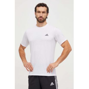 adidas Performance tricou de antrenament TR-ES culoarea alb, uni IC7423