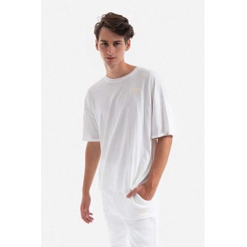 Alpha Industries tricou din bumbac bărbați, culoarea bej, uni 118532.626-cream