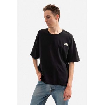 Alpha Industries tricou din bumbac culoarea negru, uni 118532.649-black