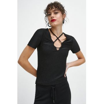 Medicine tricou femei, culoarea negru