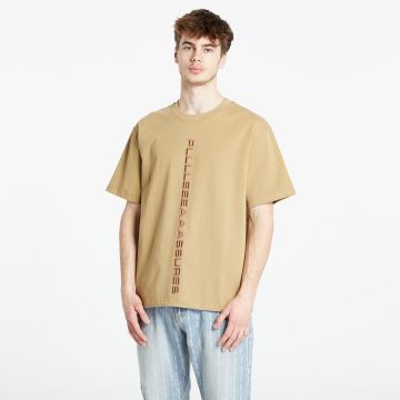 Tricou PLEASURES Drag Heavyweight T-Shirt Beige