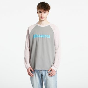 Tricou PLEASURES Intercourse Raglan Long Sleeve Grey