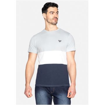 Tricou cu model colorblock Mace 1879