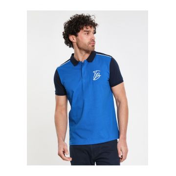 Tricou polo colorblock Gilberto 7309