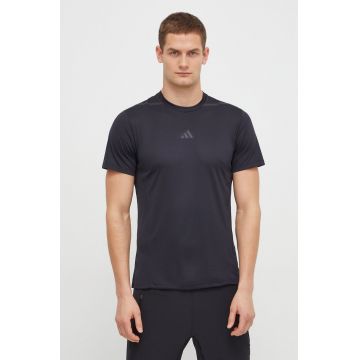 adidas Performance tricou de antrenament D4T culoarea negru, cu imprimeu IK9688