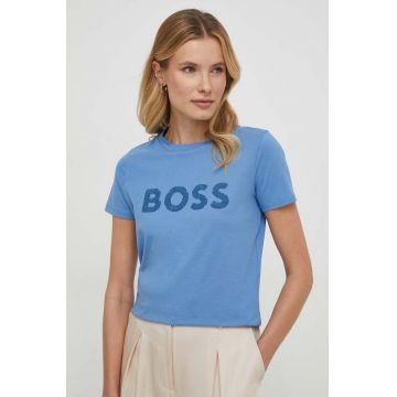 BOSS Orange tricou din bumbac femei 50501139