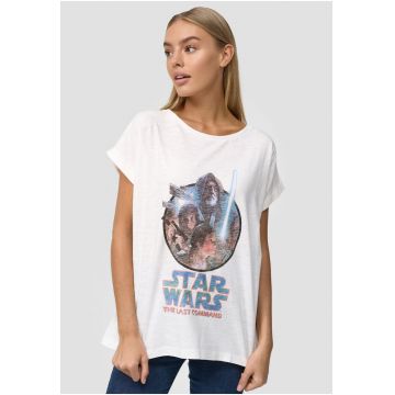 Tricou de bumbac cu decolteu rotund Star Wars The Last Command 4035