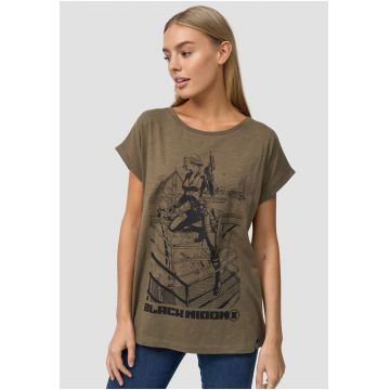 Tricou lejer cu imprimeu cu desene