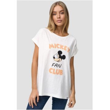 Tricou lejer cu imprimeu cu desene Fan Club 3993