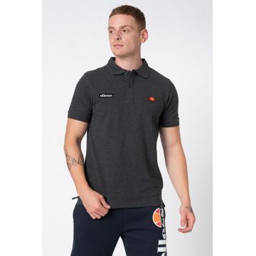 Tricou polo cu detalii logo brodate Montura