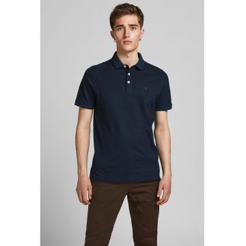 Tricou polo slim fit de bumbac organic Paulos