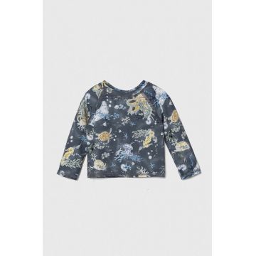 Jamiks longsleeve de baie pentru copii culoarea gri