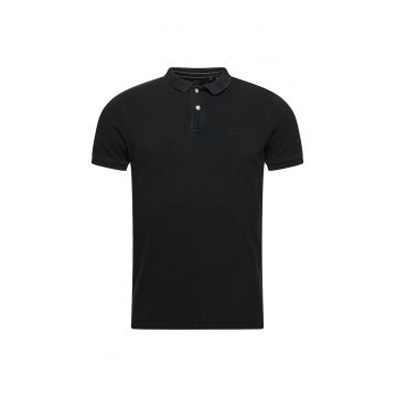 Tricou polo cu broderie logo Destroy