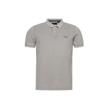 Tricou polo cu broderie logo Destroy