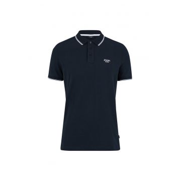 Tricou polo cu detaliu logo Agnello 11667