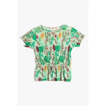 Tricou cu imprimeu floral