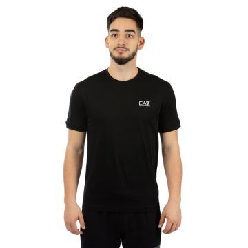 Tricou EMPORIO ARMANI EA7 pentru barbati TRAIN LOGO SERIES M TAPE TEE SS - 3DPT35PJ02Z00200