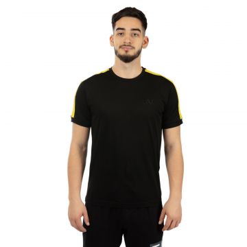 Tricou EMPORIO ARMANI EA7 pentru barbati TRAIN LOGO SERIES M TAPE TEE SS - 3DPT35PJ02Z01200