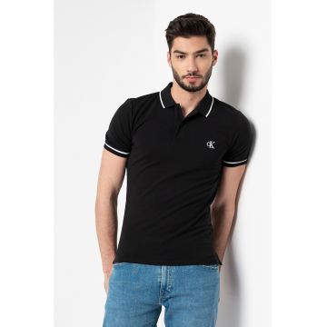 Tricou polo slim fit