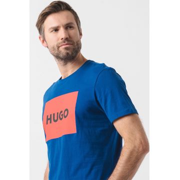 Tricou regular fit cu imprimeu logo Dulive