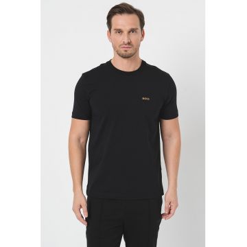 Tricou regular fit cu logo