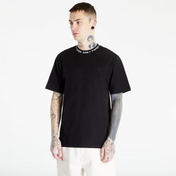 Tricou Daily Paper Erib Short Sleeve Tee Black/ White