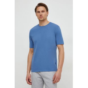 Sisley tricou din bumbac barbati, neted