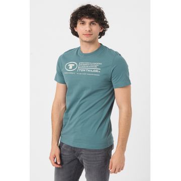 Tricou de bumbac cu imprimeu logo