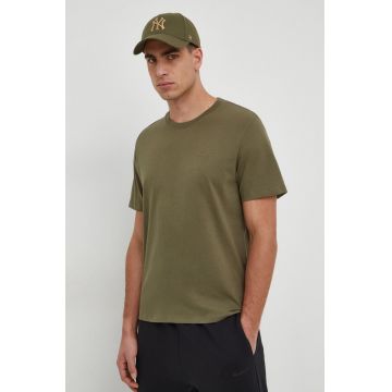 Pepe Jeans tricou din bumbac Connor barbati, culoarea verde, neted