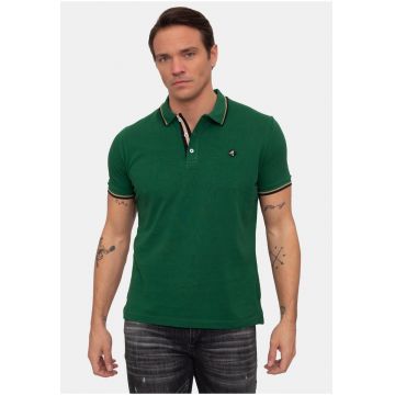 Tricou polo cu fenta cu nasturi 17729