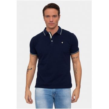 Tricou polo cu fenta cu nasturi 17729