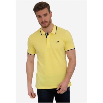 Tricou polo cu fenta cu nasturi 17729