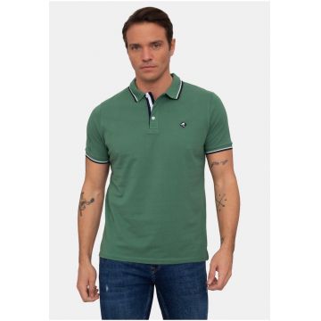 Tricou polo cu fenta cu nasturi 17729