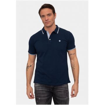 Tricou polo cu fenta cu nasturi 17729