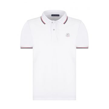 Tricou polo cu logo discret