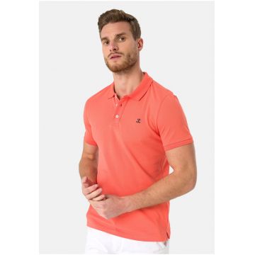 Tricou polo cu logo discret