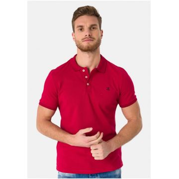 Tricou polo cu logo discret