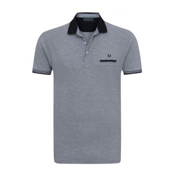 Tricou polo din material pique